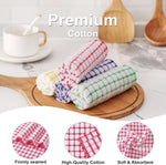 Terry Tea Towels 100% Cotton Large Kitchen Cleaning Cloths Bar Dish Towel Set