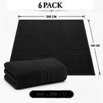 6X Extra Large Super Jumbo Bath Sheets Towel Egyptian Cotton Soft XL Bath Sheets