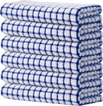 Terry Tea Towels 100% Cotton Large Kitchen Cleaning Cloths Bar Dish Towel Set