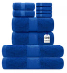 Luxury Bath Towels 800GSM Super Soft 100% Pure Cotton Face Hand Jumbo Bath Sheet