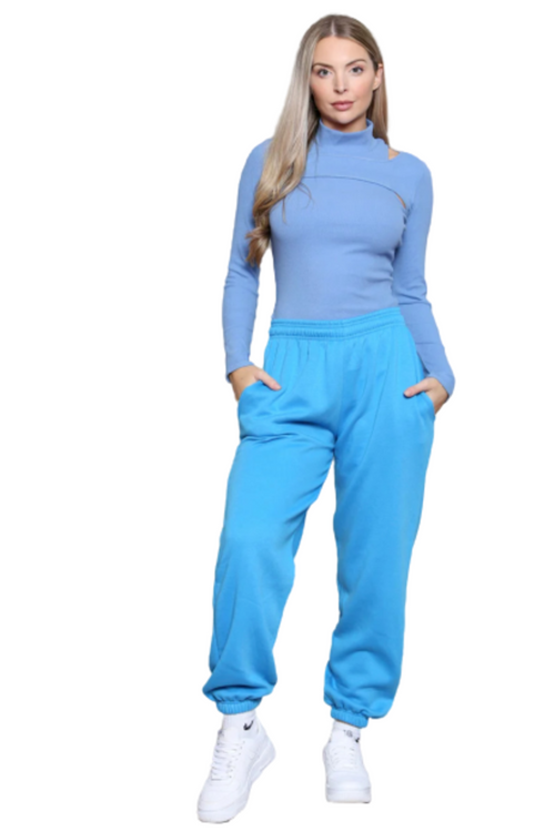 Womens Joggers Bottoms Fleece Ladies Jogging Pants Oversized Trousers