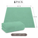 6X Extra Large Super Jumbo Bath Sheets Towel Egyptian Cotton Soft XL Bath Sheets