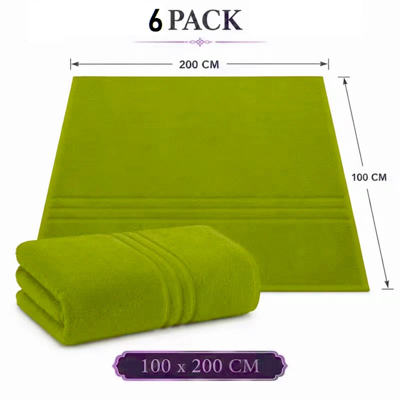 6X Extra Large Super Jumbo Bath Sheets Towel Egyptian Cotton Soft XL Bath Sheets