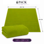 6X Extra Large Super Jumbo Bath Sheets Towel Egyptian Cotton Soft XL Bath Sheets