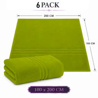 6X Extra Large Super Jumbo Bath Sheets Towel Egyptian Cotton Soft XL Bath Sheets