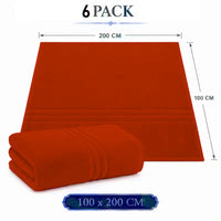 6X Extra Large Super Jumbo Bath Sheets Towel Egyptian Cotton Soft XL Bath Sheets