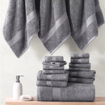 6x Soft Large Hand Bath Towels luxury 100% Egyptian Cotton 800GSM - Towelsbay