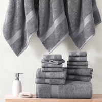 6x Soft Large Hand Bath Towels luxury 100% Egyptian Cotton 800GSM - Towelsbay