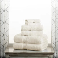 Egyptian Cotton 6 Piece Towel Bale 800 GSM - 2 Face Cloths, 2 Hand Towel, 2 Bath Towels