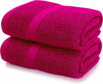 500 GSM luxury hand towels set in neutral tones