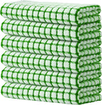 Terry Tea Towels 100% Cotton Large Kitchen Cleaning Cloths Bar Dish Towel Set