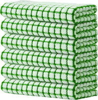 Terry Tea Towels 100% Cotton Large Kitchen Cleaning Cloths Bar Dish Towel Set