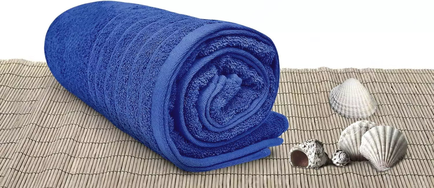 Luxury 600 GSM Royal Egyptian Soft Touch Zero Twist Towels - Bath Sheets