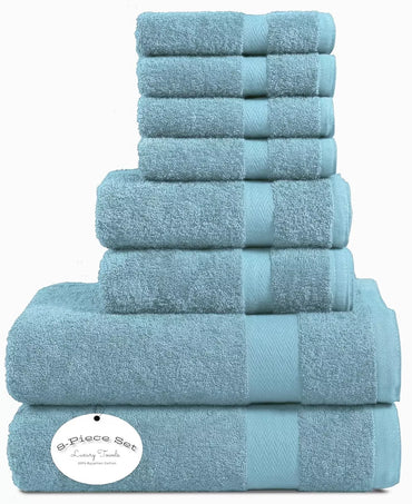 Luxury Bath and Hand Towels with 600GSM Softness