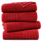 4 X Super Jumbo Bath Sheets Towels 100% Egyptian Cotton XL Bath Sheet Big Towels 85 X 165 cm - Towelsbay