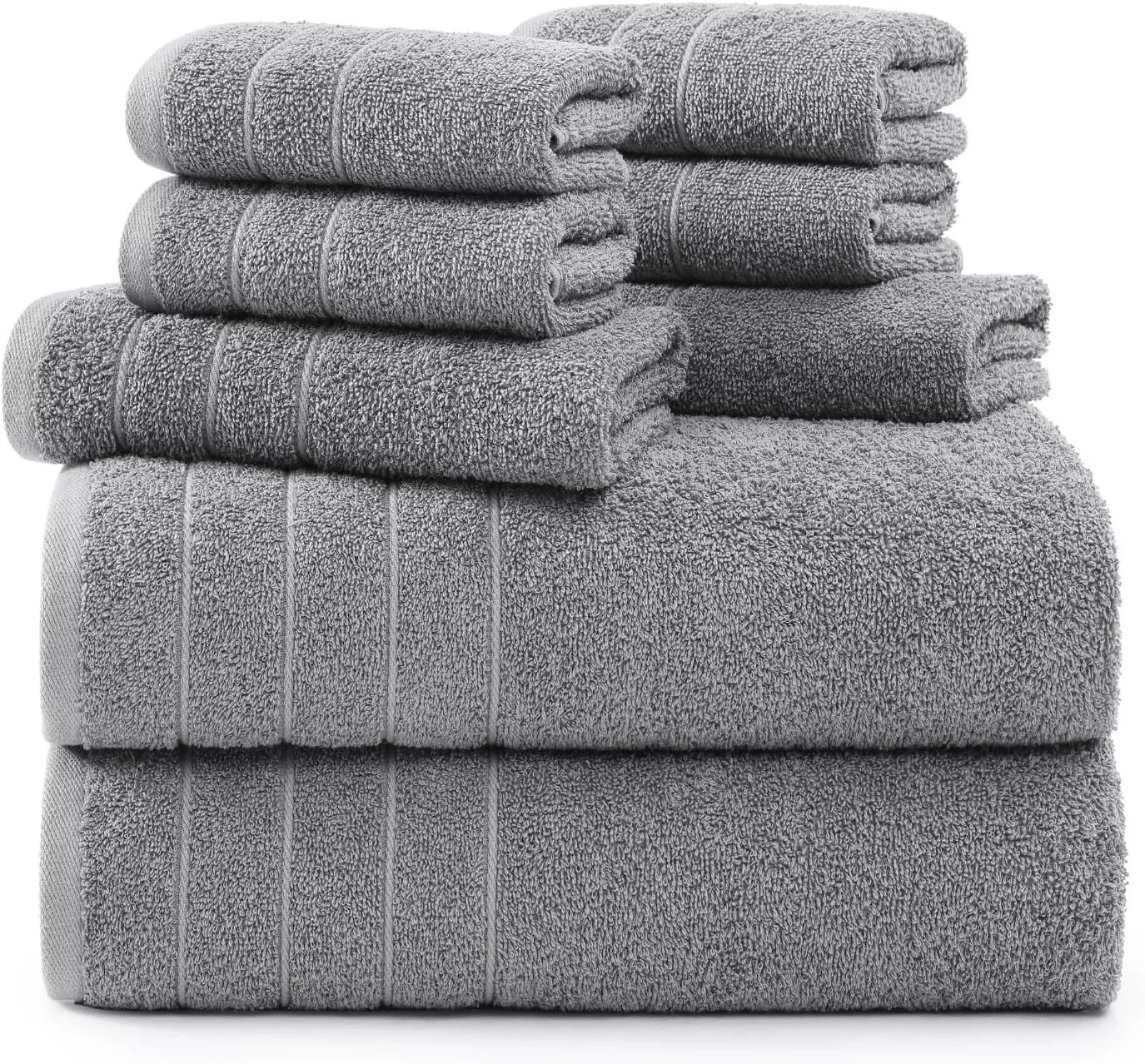 Indulge in Luxury with Our 100%Egyptian Cotton 8 Piece Towel Set 500GSM - Towelsbay