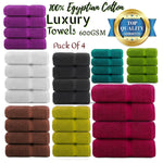 Hotel Premium Hand Bath Towels 100% Soft Cotton 6 Pack Big Hand Towels