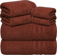 4 Face towels, 2 Hand towels, 2 Bath sheets, 8 Piece 500GSM Towel Bale