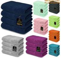 Large Jumbo Bath Sheet Towel 100% Egyptian Cotton 75x150cm