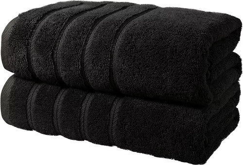 2X Luxury Super Jumbo Bath Sheets 800GSm 100% Egyptian Cotton Bath Towels 70 X 140cm - Towelsbay