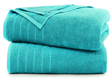 2 X Large Jumbo Bath Sheets 100% Egyptian Cotton Mega Bargain 85 X 165 cm - Towelsbay