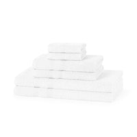 2 Face towels, 2 Hand towels, 2 Bath sheets, 6 Piece 500GSM Towel Bale