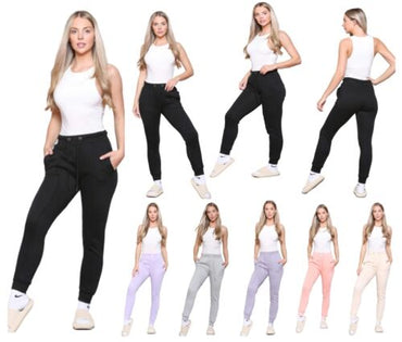 Womens Joggers Bottoms Fleece Ladies Jogging Pants Oversized Trousers