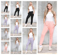 Womens Joggers Bottoms Fleece Ladies Jogging Pants Oversized Trousers