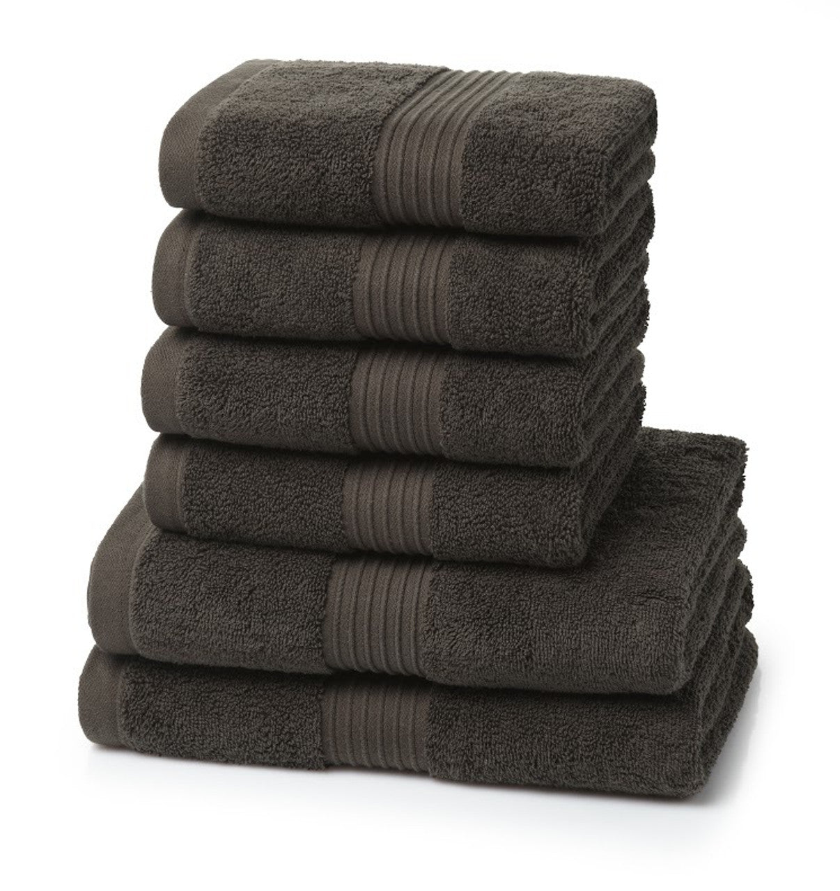 Luxury Soft 6 Piece 700GSM Towel Bale - 4 Hand Towels, 2 Bath Towels