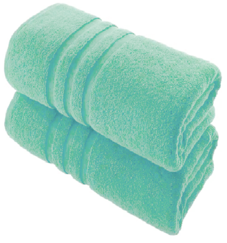 2x Extra Large Super Jumbo Bath Sheets 100% Egyptian Cotton Bath Towels 600 GSM
