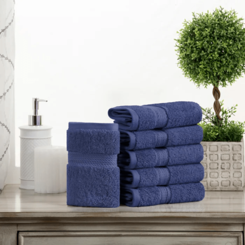 World's Best Hand Towel Pack of 2 ,4, & 6 Soft Hand Towels 100% Cotton