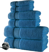 100% Egyptian Cotton Towel Set Super Soft 800GSM Face Hand Jumbo Bath Sheet Towel