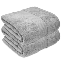 Luxury 100% Egyptian Cotton Bath Towel 600GSM Extra Large Super Jumbo Bath Sheet