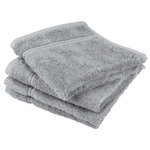 Pack of 4 Face Cloth 100% Egyptian Cotton Super Soft 4x Flannel Cloth