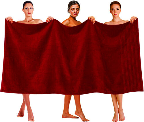 Super Jumbo Bath Sheet Towels-100% Egyptian Cotton-Ultimate Luxury