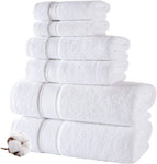 100% Egyptian Cotton Towel Set Super Soft 800GSM Face Hand Jumbo Bath Sheet Towel