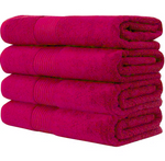 4X Extra Large Jumbo Bath Sheets 600GSM Towels 100% Egyptian Cotton 85x165cm