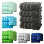 Pack of 4 Extra Large Jumbo Bath Sheets Towels 100% Egyptian Cotton 85 x 165 cm