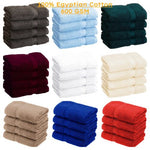 Luxury Hand Towel Set 600 GSM - 2 and 4 Piece Premium Egyptian Cotton Hand Towels