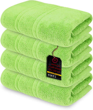 4x Large Jumbo Budget Bath Sheet Towels 100% Egyptian Cotton